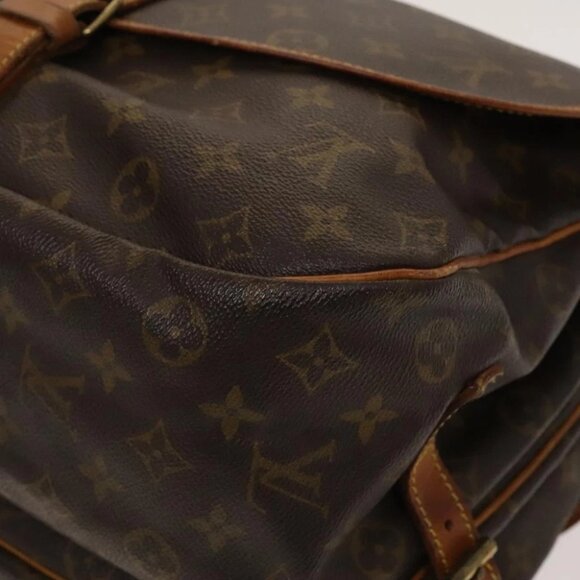 LOUIS VUITTON Monogram Saumur 35 Shoulder Bag M42254 LV Auth ar13595 - Picture 11 of 16